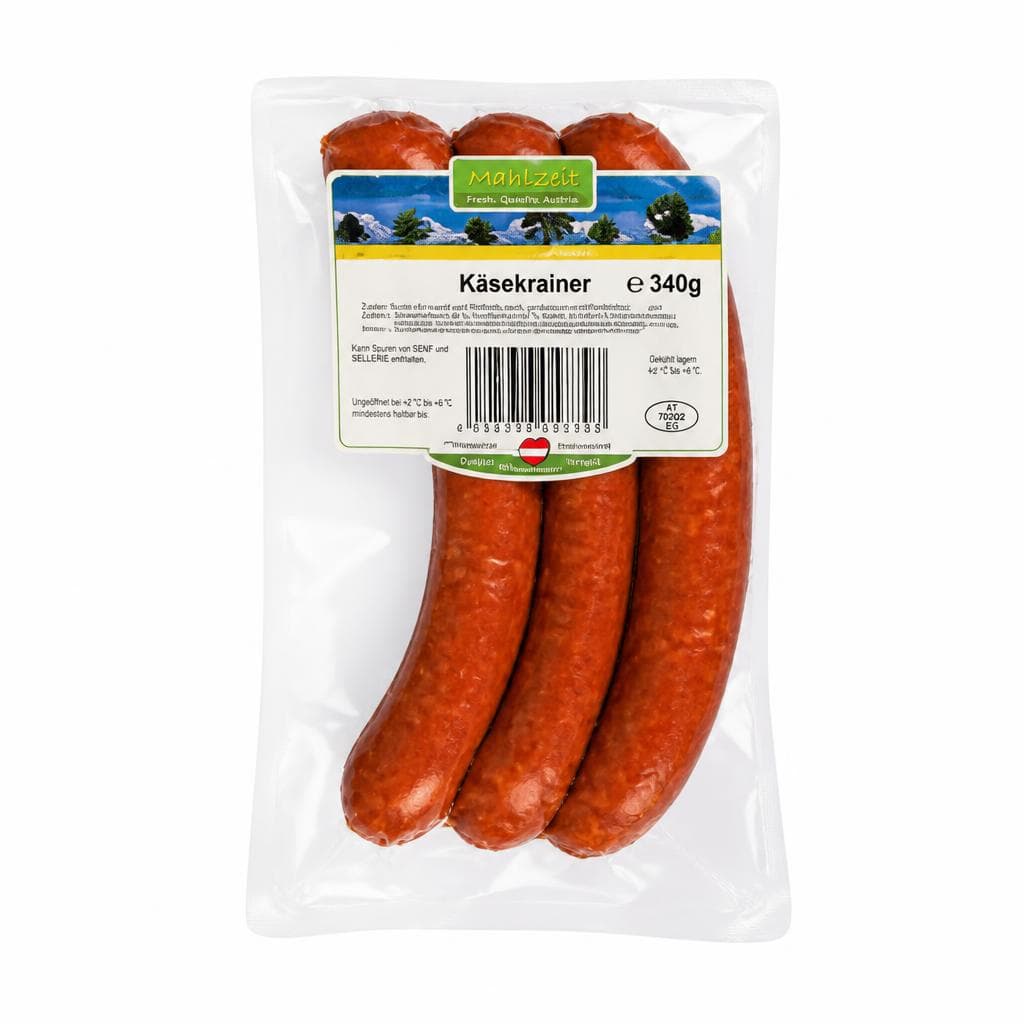 Käsekrainer 3 Stück, je 340 g Mahlzeit Angebot bei Norma