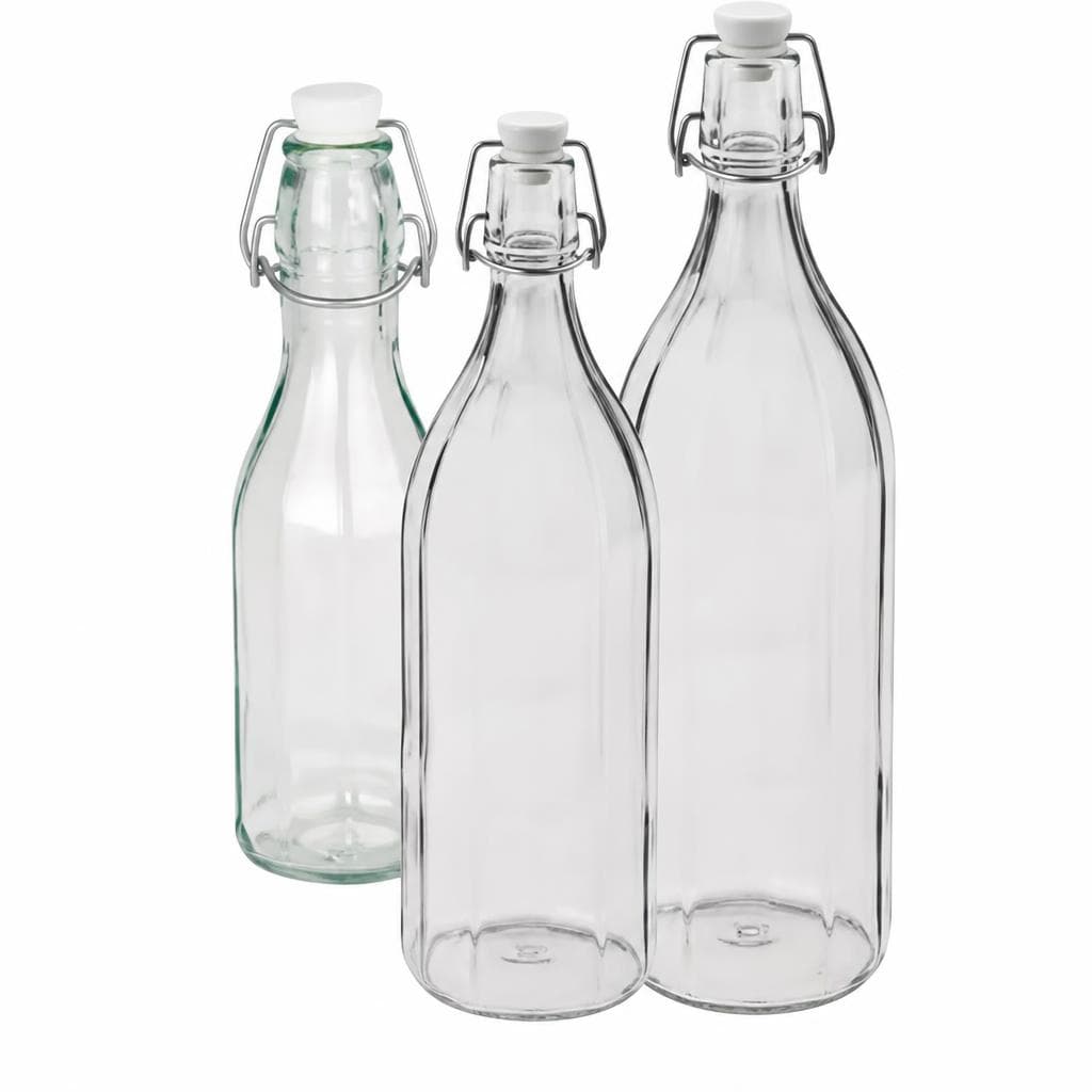 SIMPEX BASIC Spangenverschlussflaschen 12-Kant – Eurospar