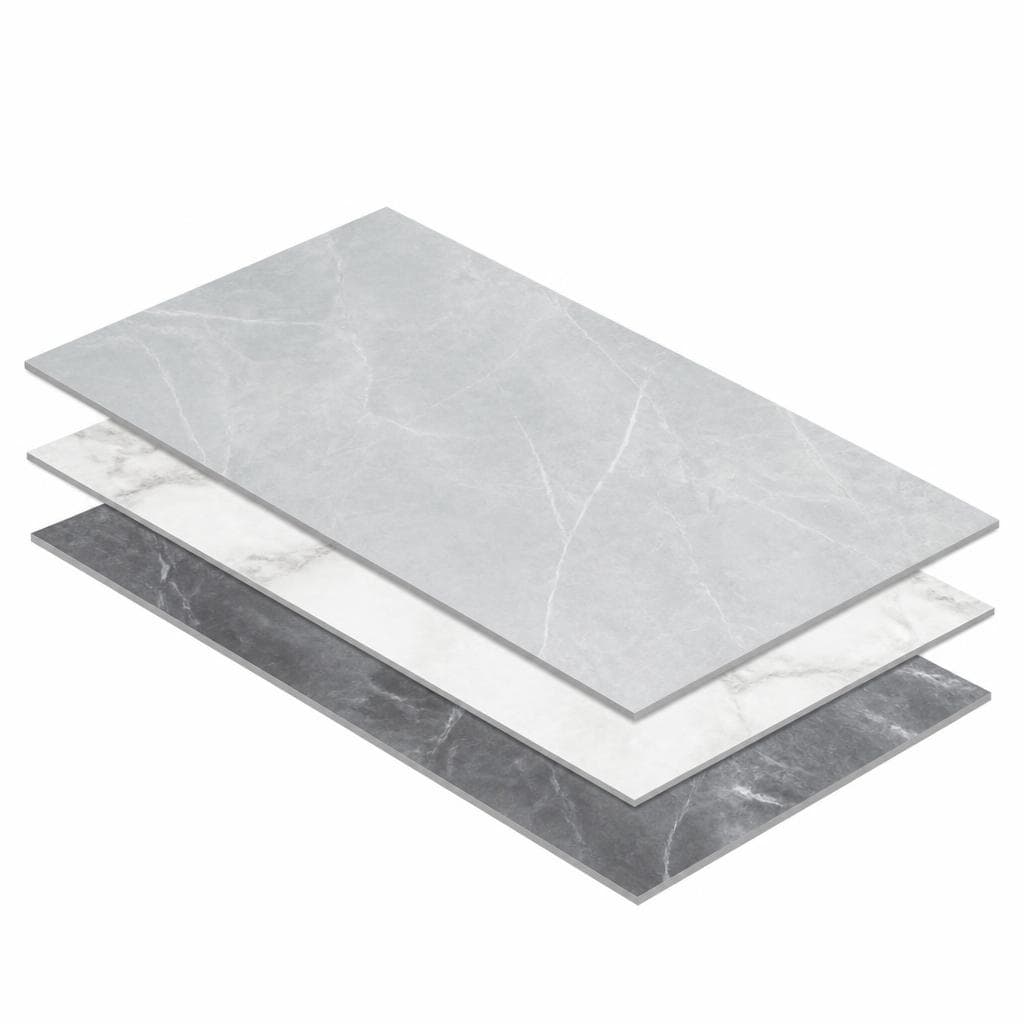 Feinsteinzeug Statuario Grey/Calcutta Azario/Pulpis Silver, 1 Karton = 1,44 m² – Bauhaus