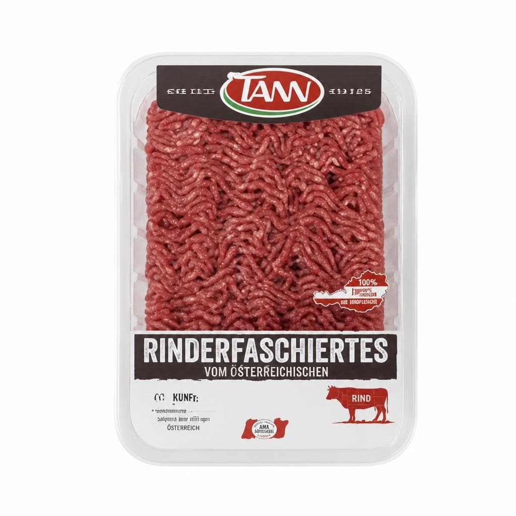 Tann Rinderfaschiertes, 375-g-Packung – Eurospar