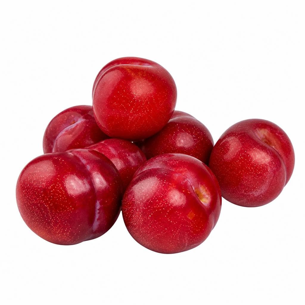 Pflaumen rot, 1 kg Tasse – MPREIS
