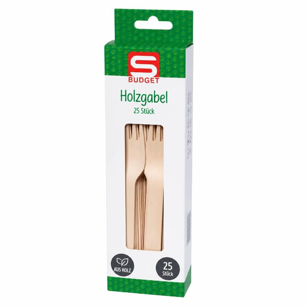 Holzgabel 25 Stk. S-Budget Angebot bei Interspar