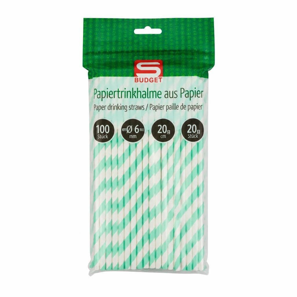 Papiertrinkhalm S-Budget Angebot bei Interspar
