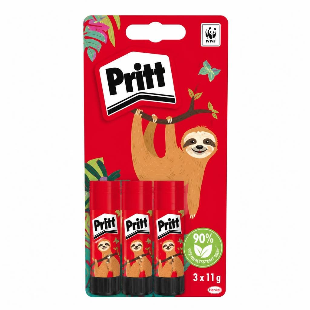 Pritt Klebestifte Motiv Faultier 3 x 11 g Angebot bei Müller