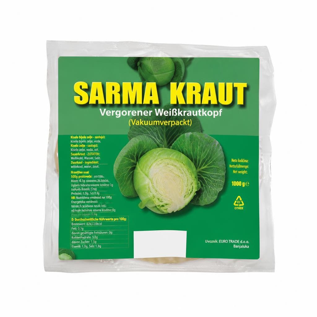 Sarmakraut aus Varazdin, 1 kg – Lidl