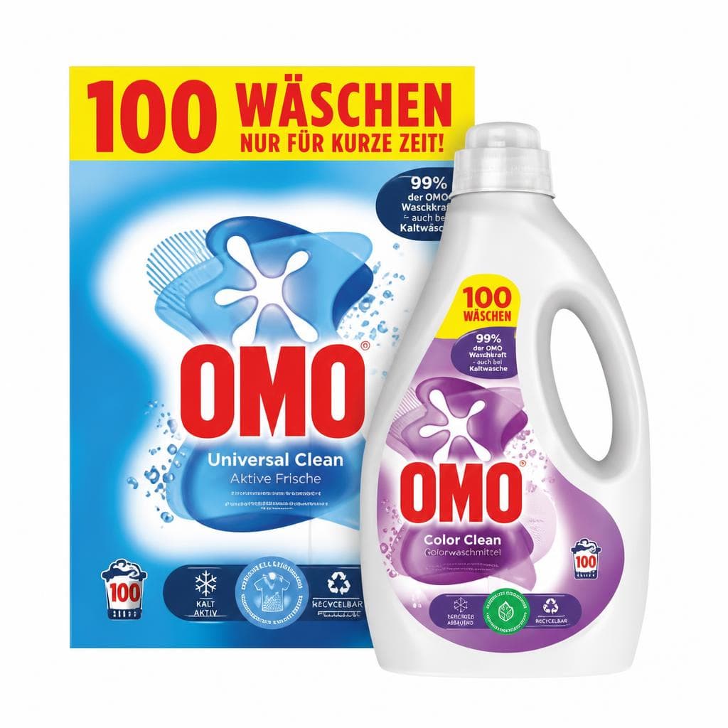 Omo Waschmittel, 100 WG – Lidl