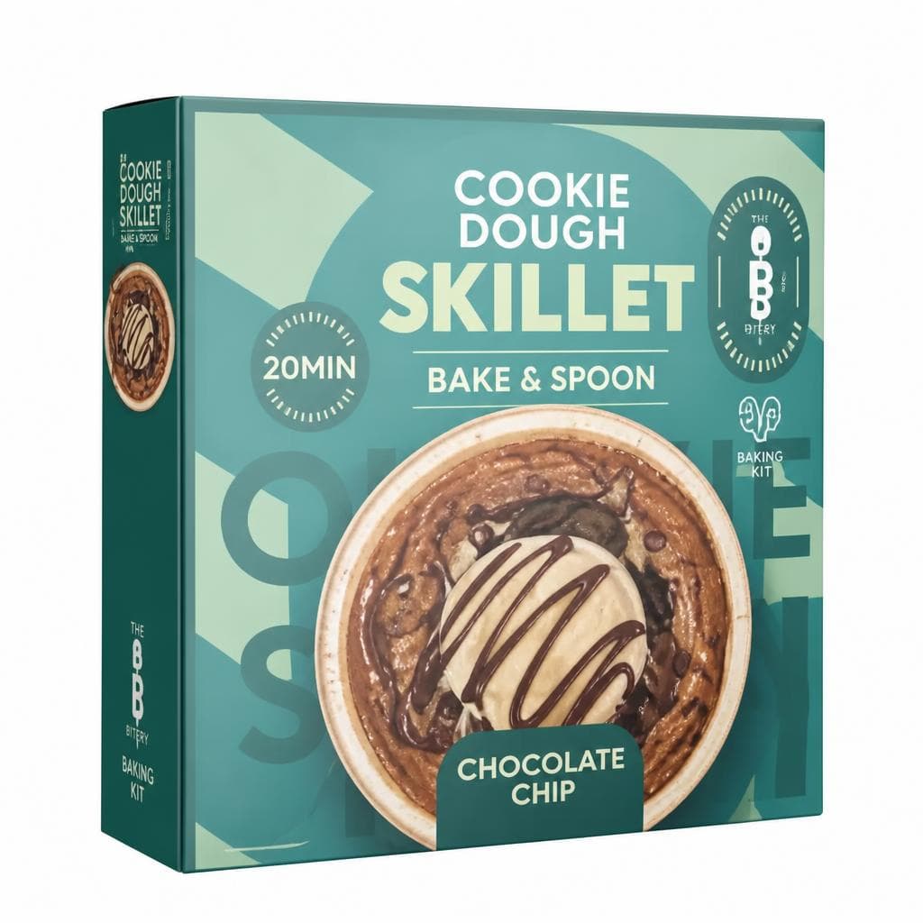 The Bitery Cookie Dough Skillet Bake & Spoon Chocolate Chip, 200 g – Spar