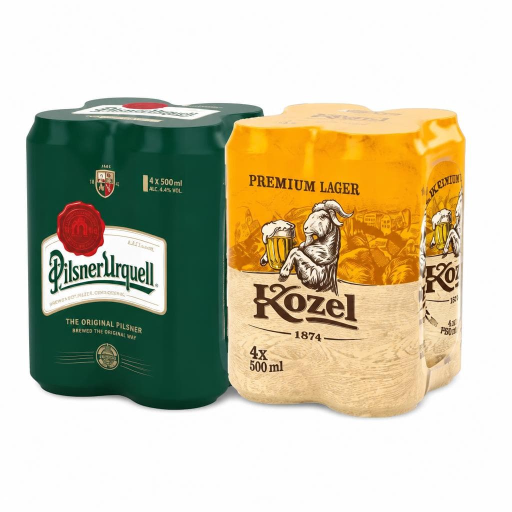 Alle Biere von Kozel & Pilsner Urquell – MPREIS
