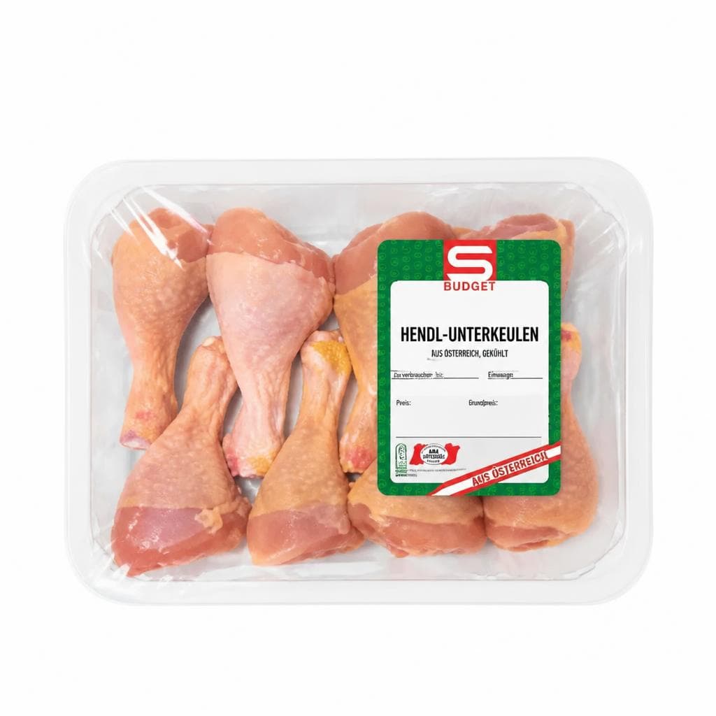 S-BUDGET Hendl Unterkeulen 800 g Angebot bei Spar