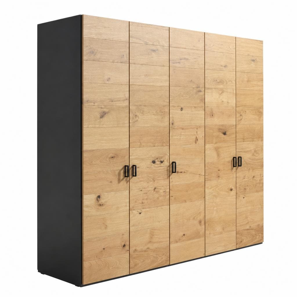Drehtürenschrank 5trg., ca. 253/220/59cm – XXXLutz