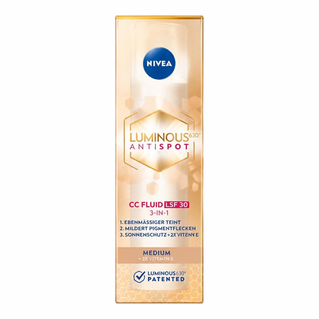 Luminous Antispot CC Gesichtsfluid SPF 30, 40 ml NIVEA – Dm