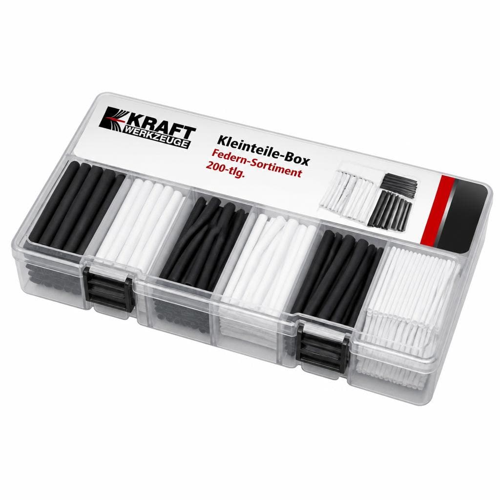 Kleinteile-Box Schrumpfschlauch-Sortiment 127-tlg. KRAFT Angebot bei Norma