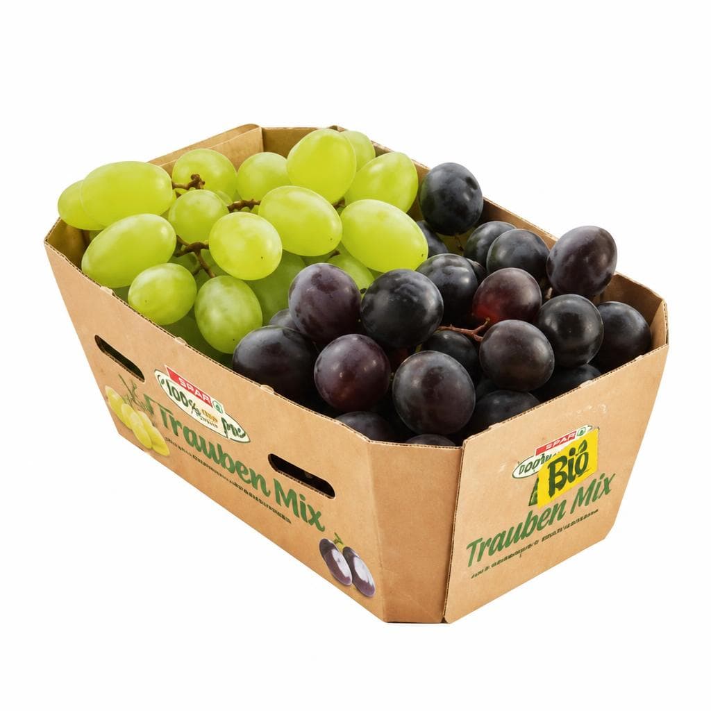 Bio-Trauben Mix, 500 g SPAR Natur*pur – Maximarkt