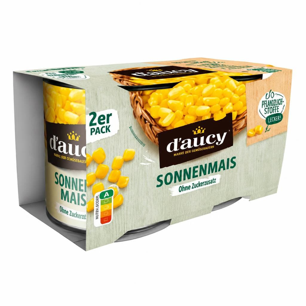 d'aucy Gemüsekonserven dampfgegart, 2x300 g Dose – Billa Plus