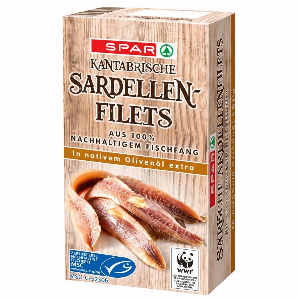 Kantabrische Sardellen-Filets, 50 g – Spar
