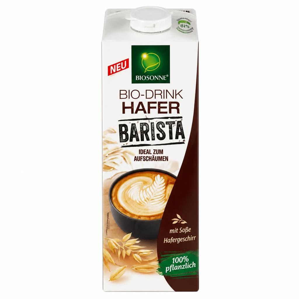 Bio-Barista Hafer Drink, 1 l Bio Sonne – Norma