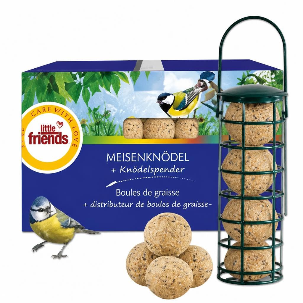 little friends Meisenknödel + Knödelspender, 30 Stück, 2,55 kg – Norma