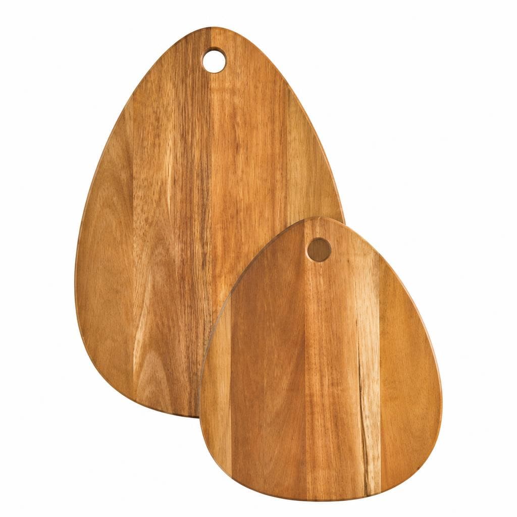 Schneidebrett Akazie, L 30 x B 26 x H 2 cm – Müller