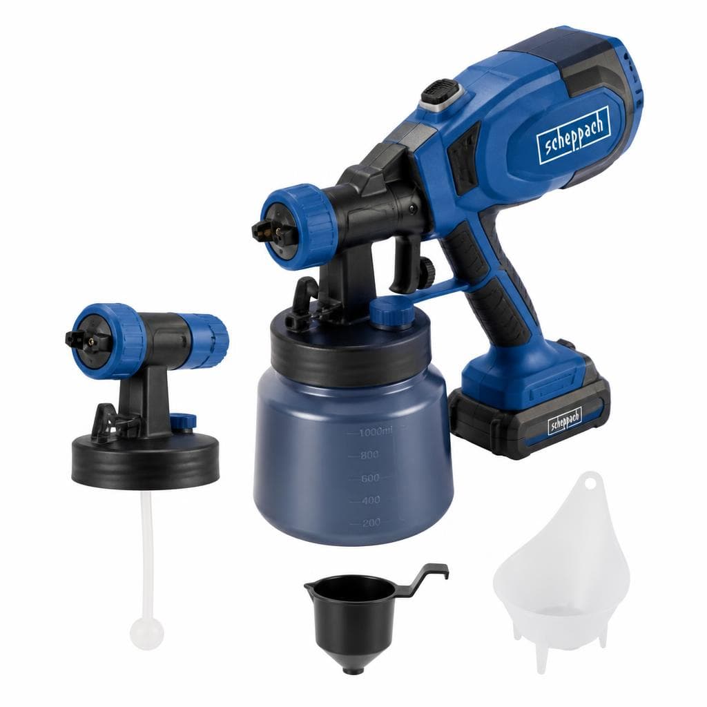 Scheppach Akku-Farbsprühsystem C-APS700-X - Set S – Norma