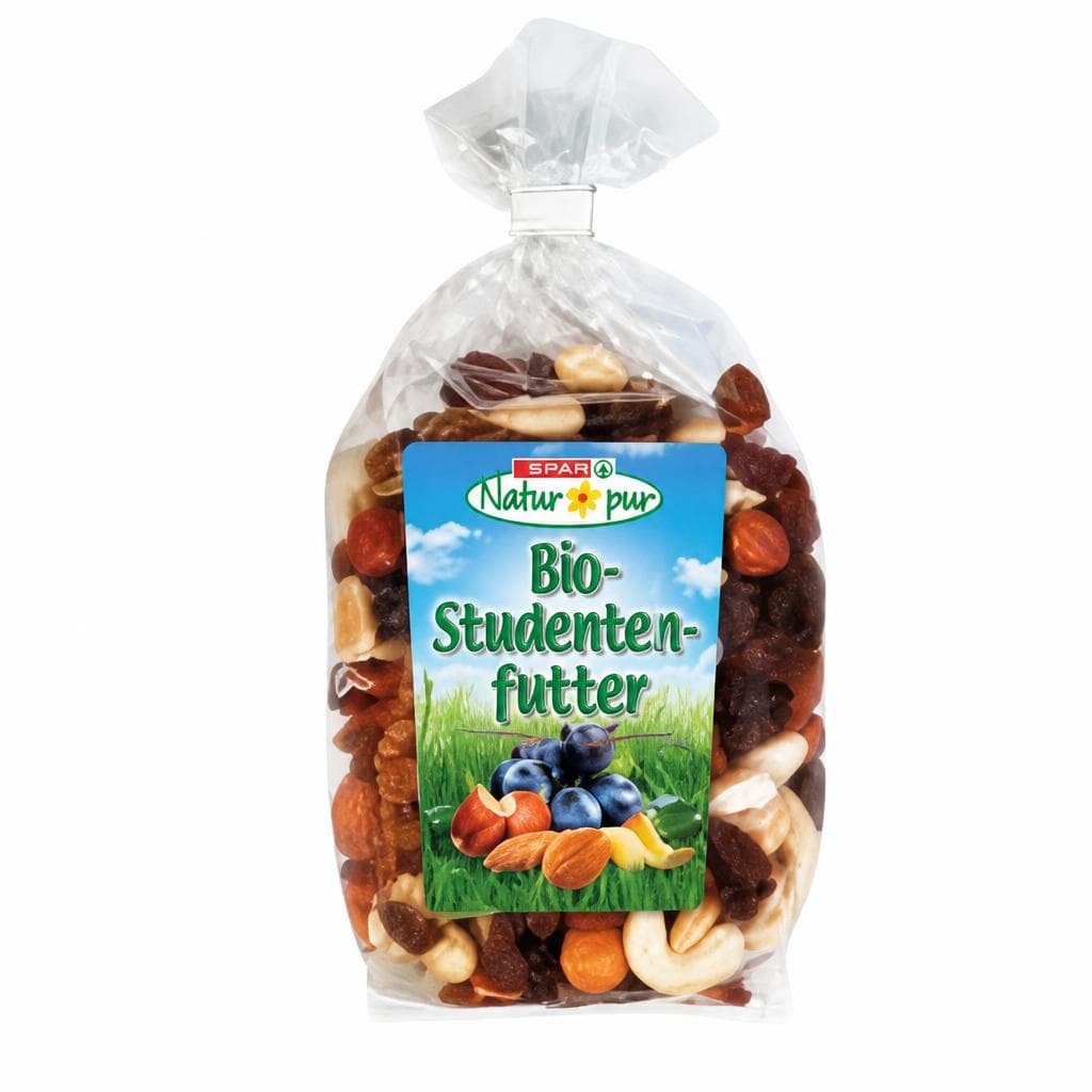 Bio-Studentenfutter, 500 g Natur Pur – Maximarkt