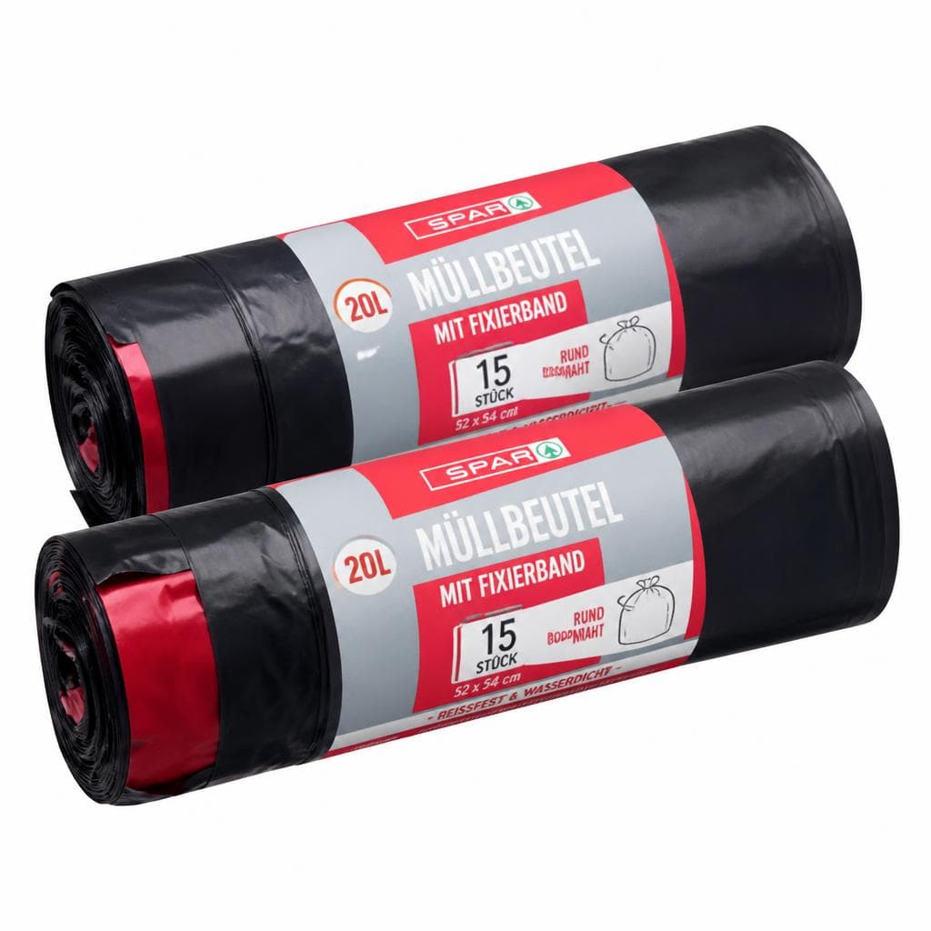 SPAR Müllbeutel mit Fixierband – Maximarkt