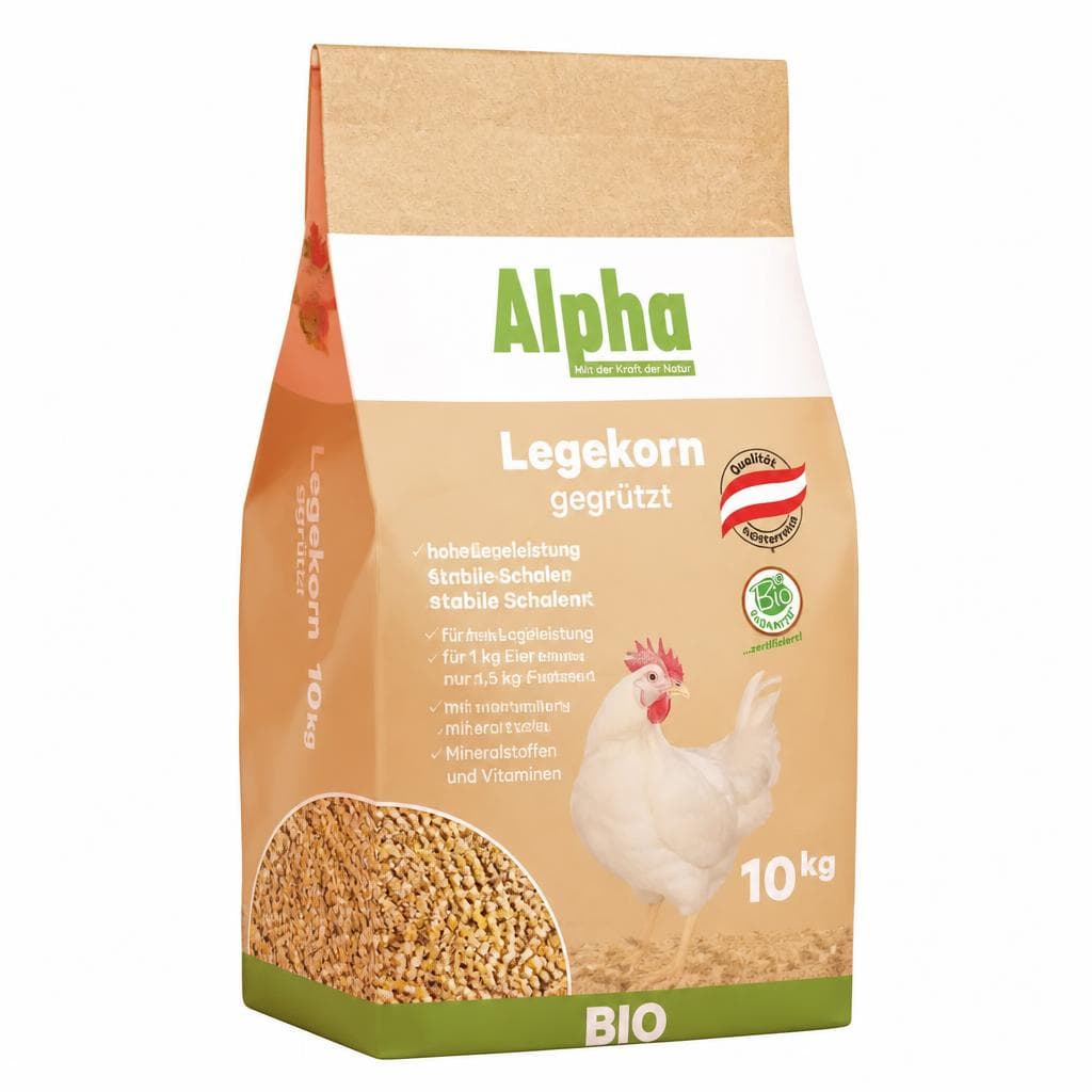 Bio-Legekorn 10 kg Alpha Angebot bei Lagerhaus