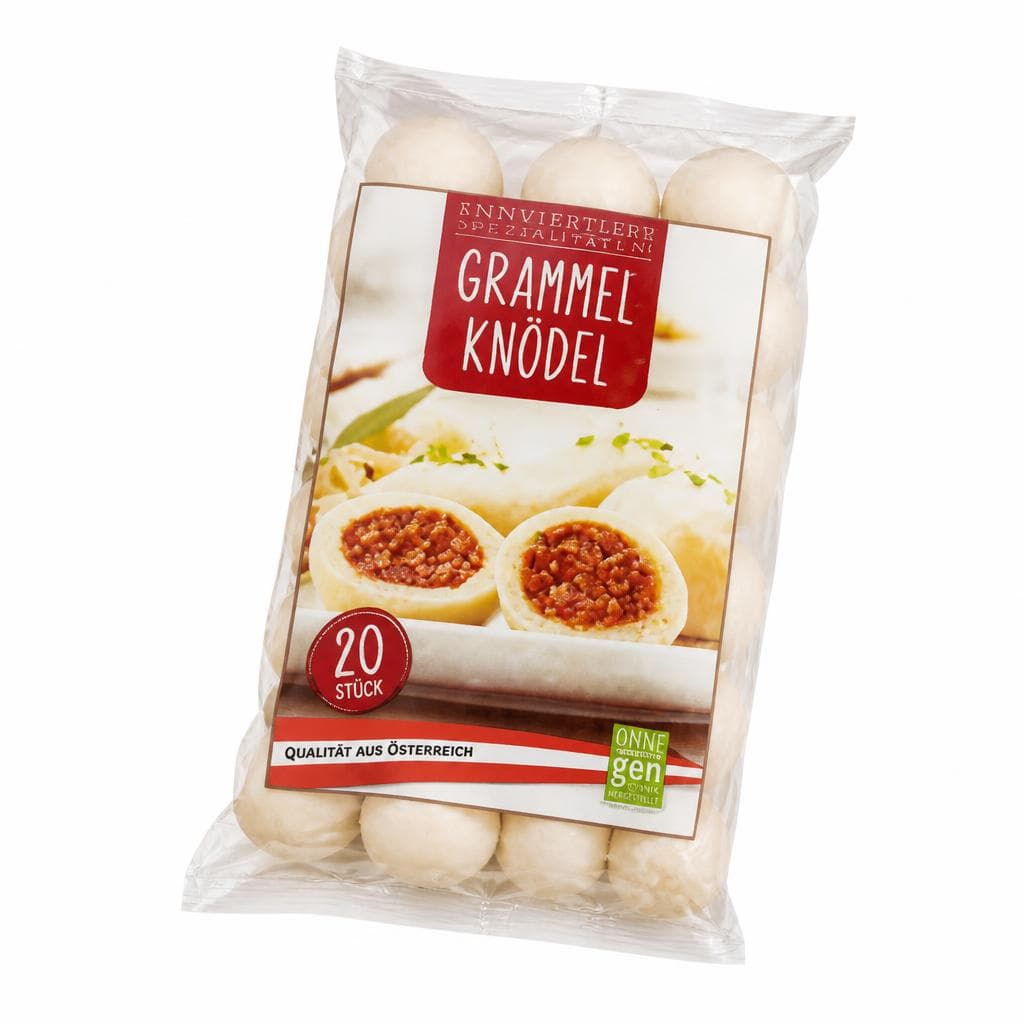Grammel-, Haschee- oder Speckknödel nach Innviertler Art, 700 g Knödelfreunden – Maximarkt