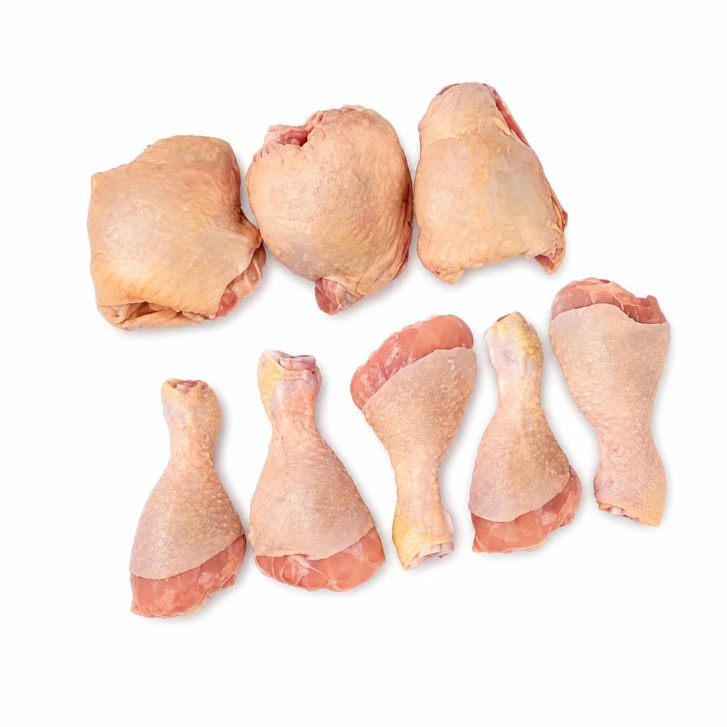Delikatessa Keulenmix Ober- und Unterkeule mit Haut und Knochen, ca. 1,5 kg – Penny