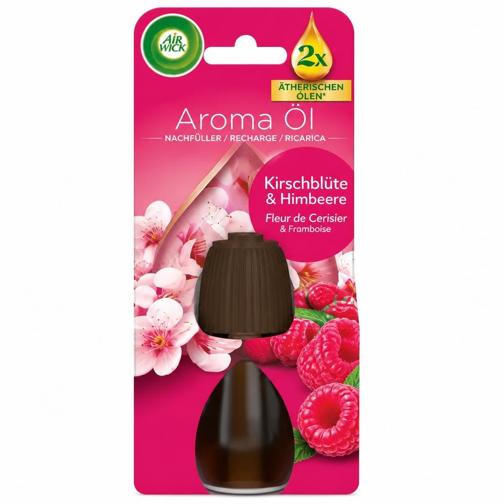 Aroma Öl Nachfüller Kirschblüte & Himbeere, 20 ml Air Wick – Dm