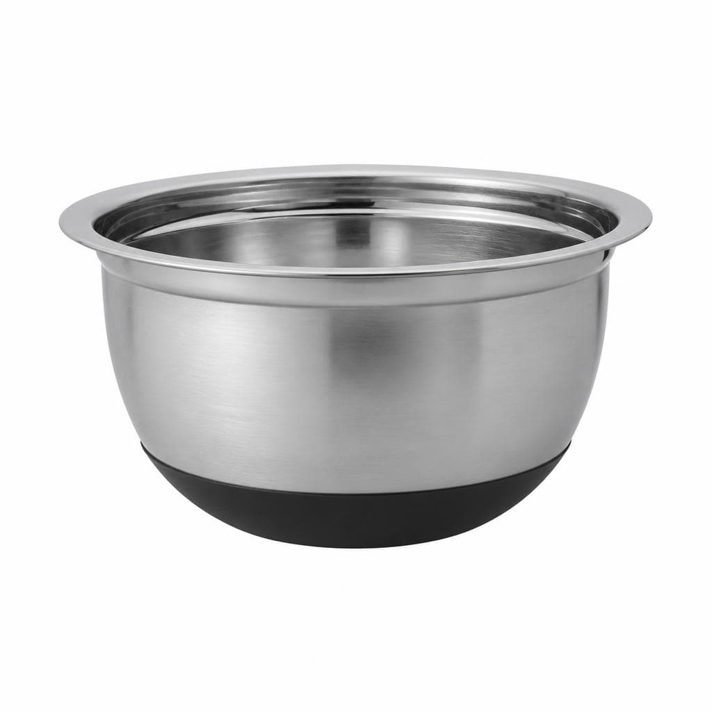 CASA ROYALE Rührschüssel mit Silikonfuß, ca. 4500 ml – Norma