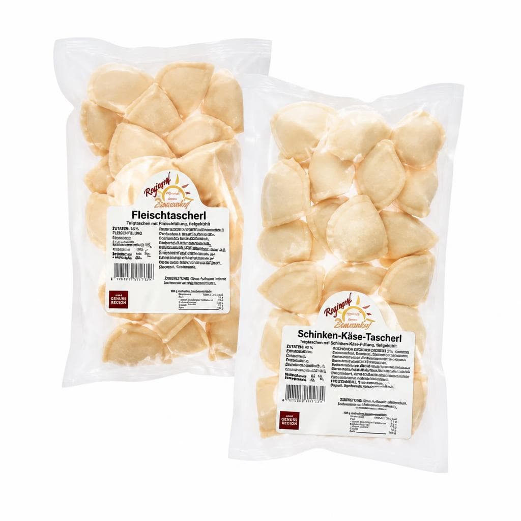 Fleischtascherl oder Schinken-Käse-Tascherl, 500 g – Maximarkt