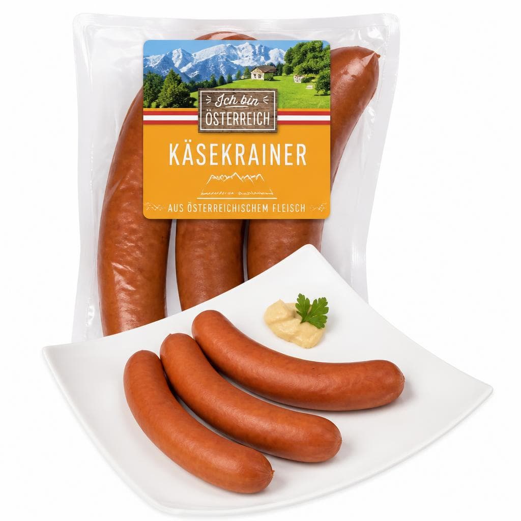 Käsekrainer, 340 g – Penny