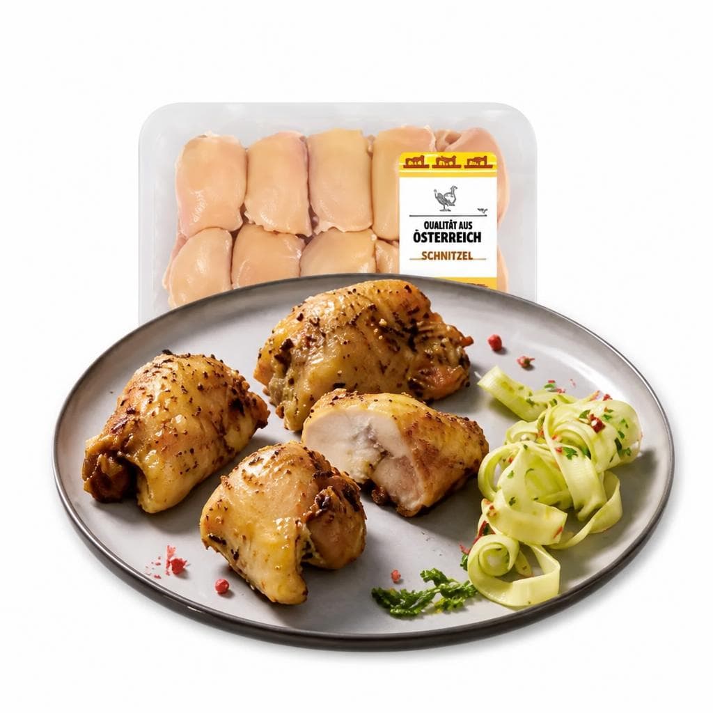 Frische Hühner Oberkeulen-schnitzel, 1 kg – Lidl