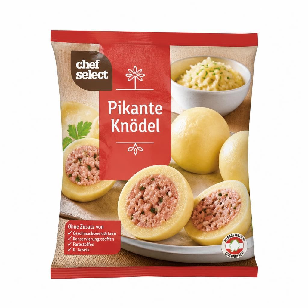 Chef Select Pikante Knödel, 1 kg – Lidl