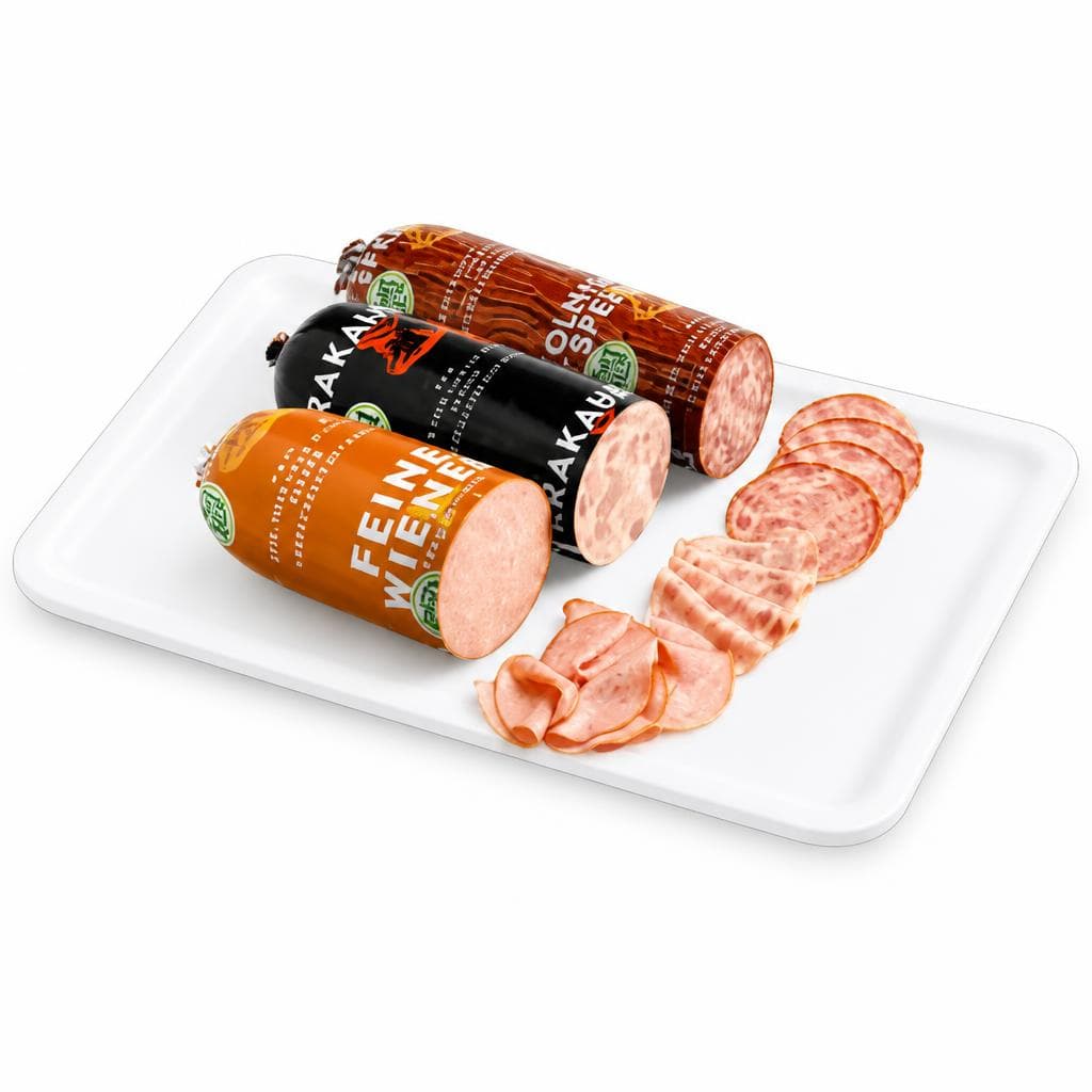 Fair zum Tier! Wiener, Krakauer od. Polnische, per 100 g – Billa Plus
