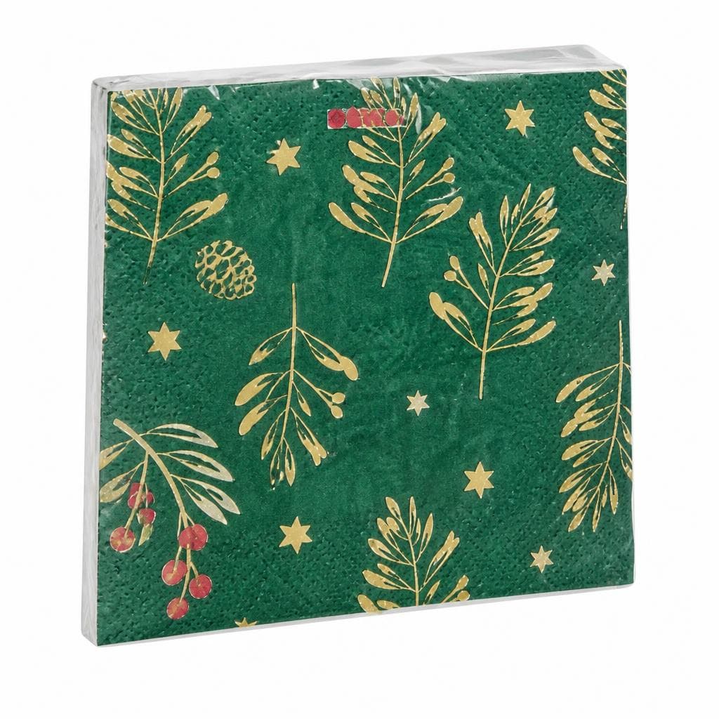 Weihnachtsservietten, 33 x 33 cm – Eurospar