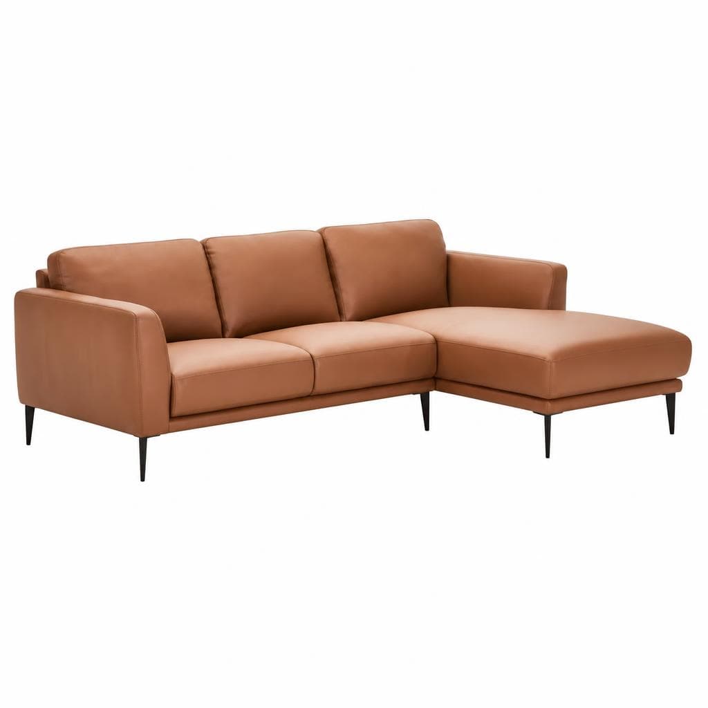 Lederecksofa 253x160cm novel Angebot bei XXXLutz