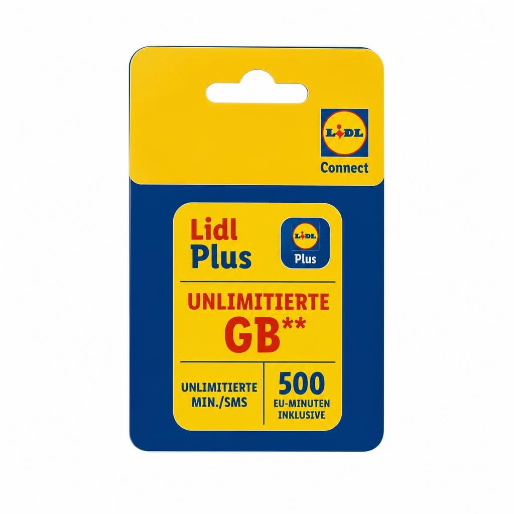 Unlimitierte GB Tarif, unlimitierte GB Lidl Connect – Lidl