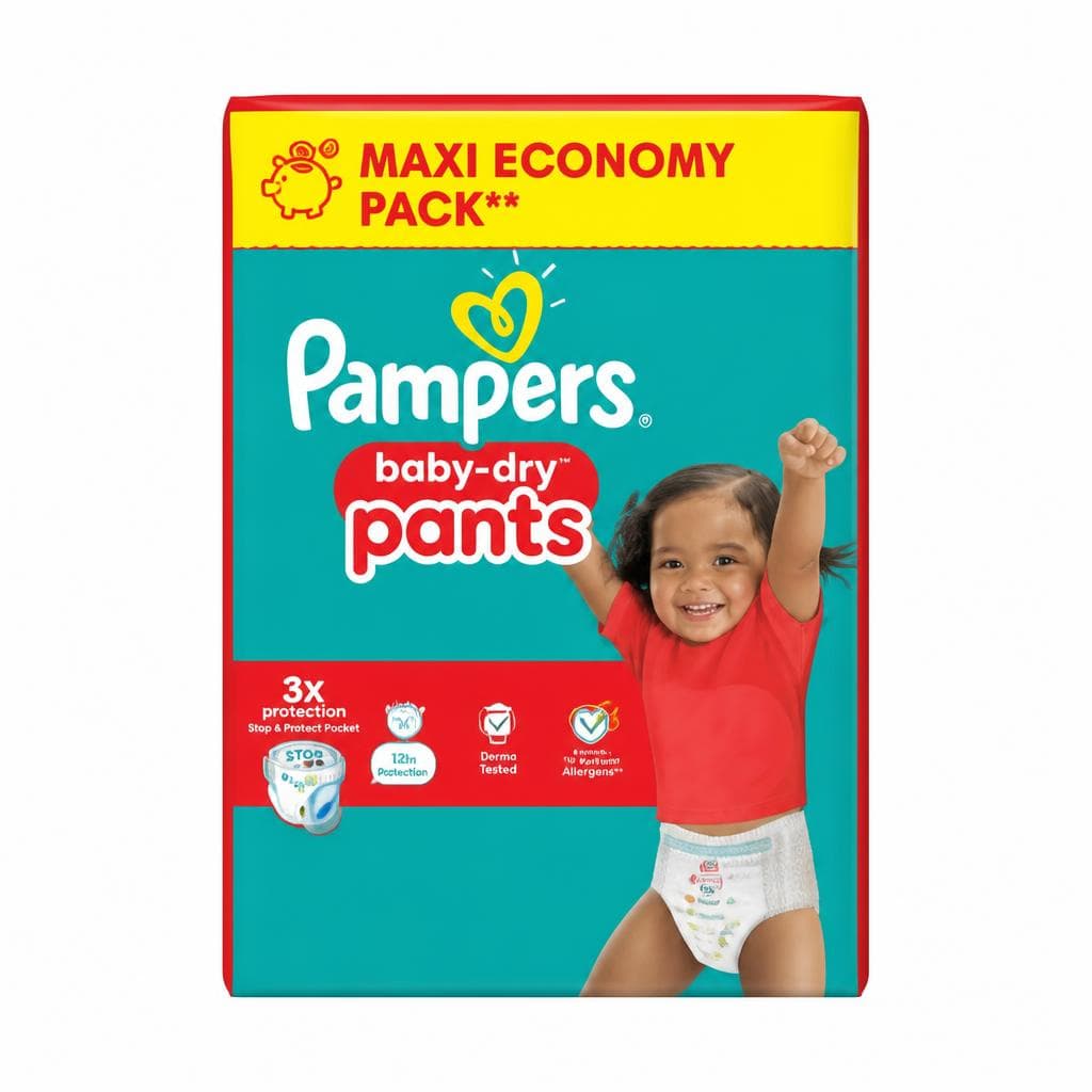 Pampers baby-dry Pants Maxi Pack Angebot bei Interspar