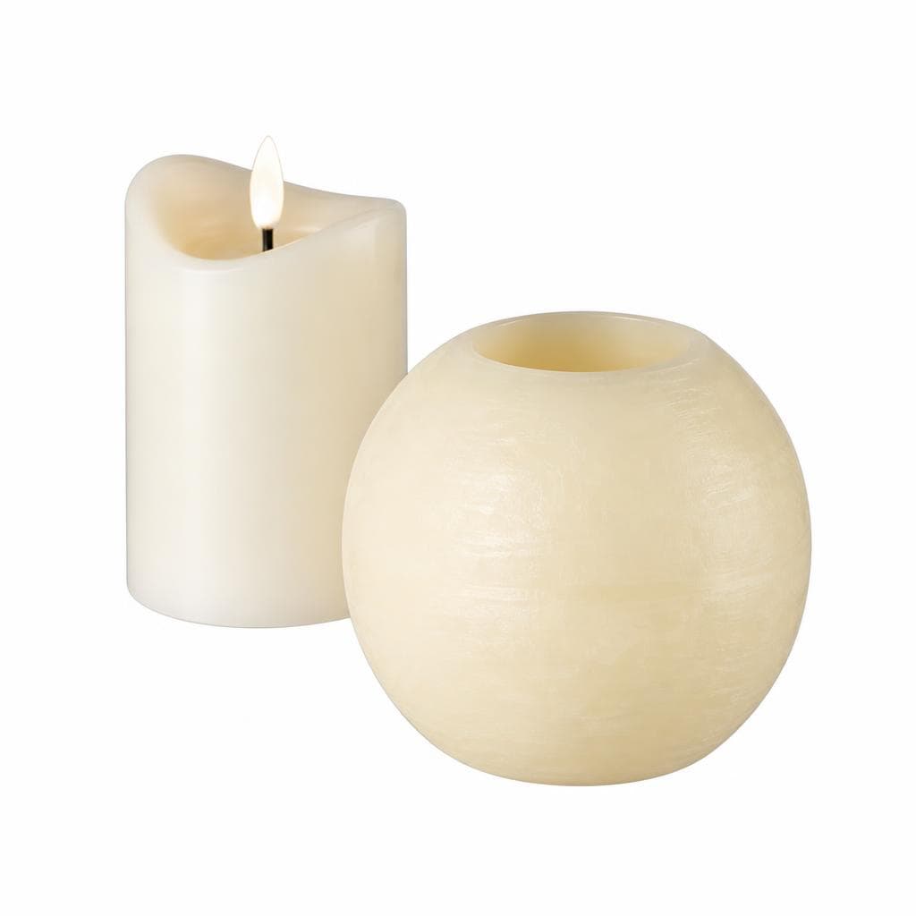 LED-Echt-Wachskerze – Penny