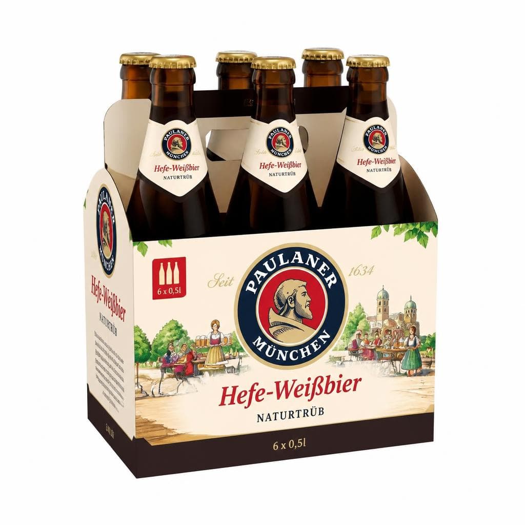 Paulaner Hefeweißbier, 0,5 Liter – Maximarkt