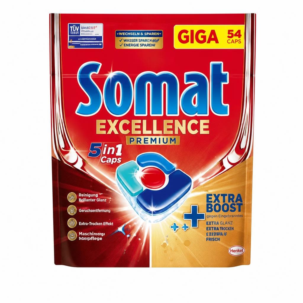 Somat Gigapack, Somat All-in-1, Somat Excellence Caps oder Somat Duo Gel, 85/70 Tabs, 85 Tabs, 60/54 Caps oder 90 WG – Interspar