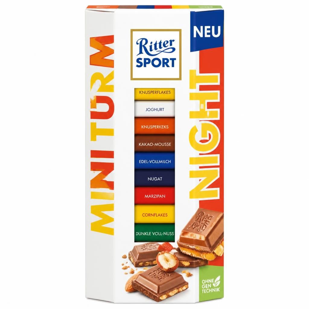 Ritter Sport Mini Turm – Norma