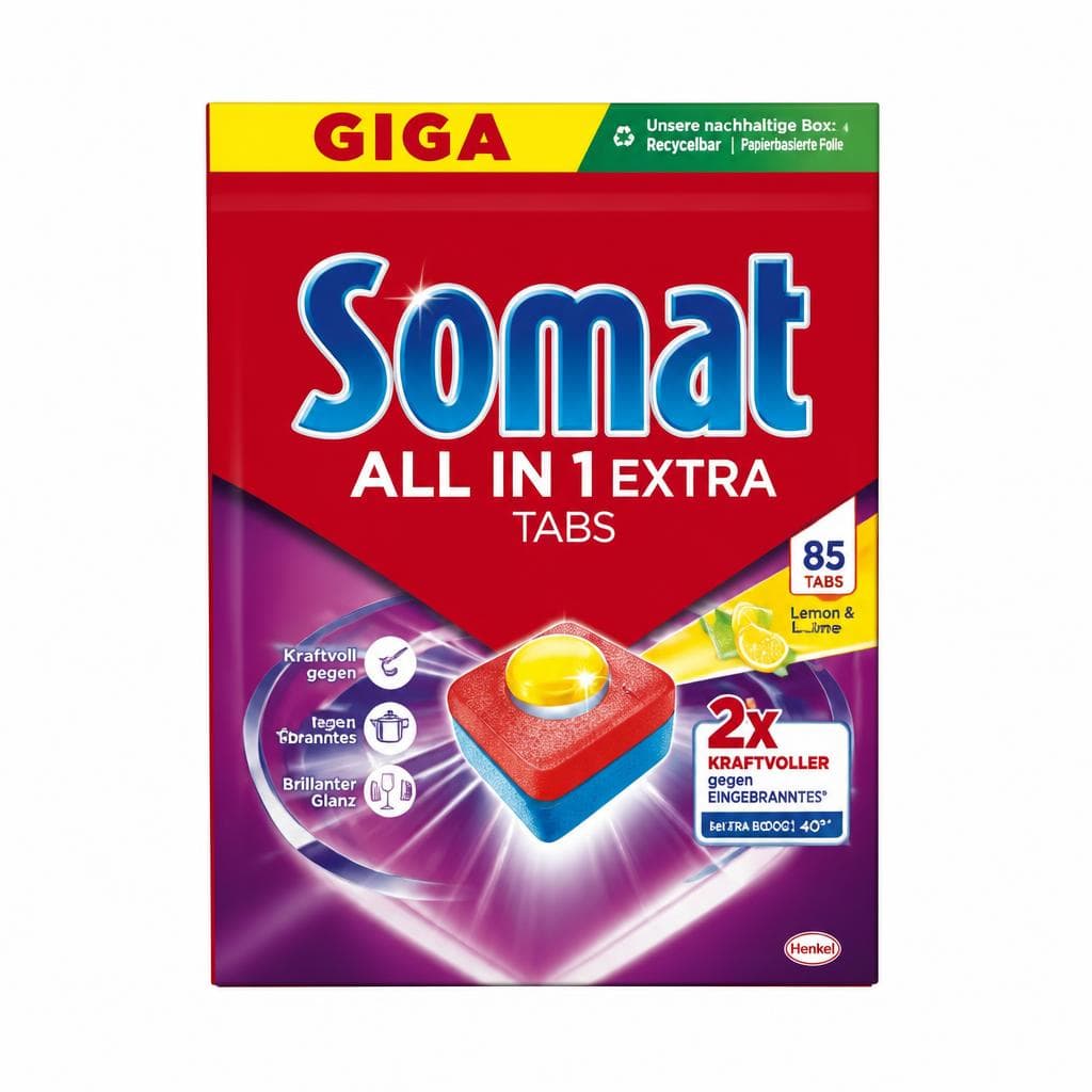 Somat Giga Geschirrspültabs, 60-85 Stück – Bipa
