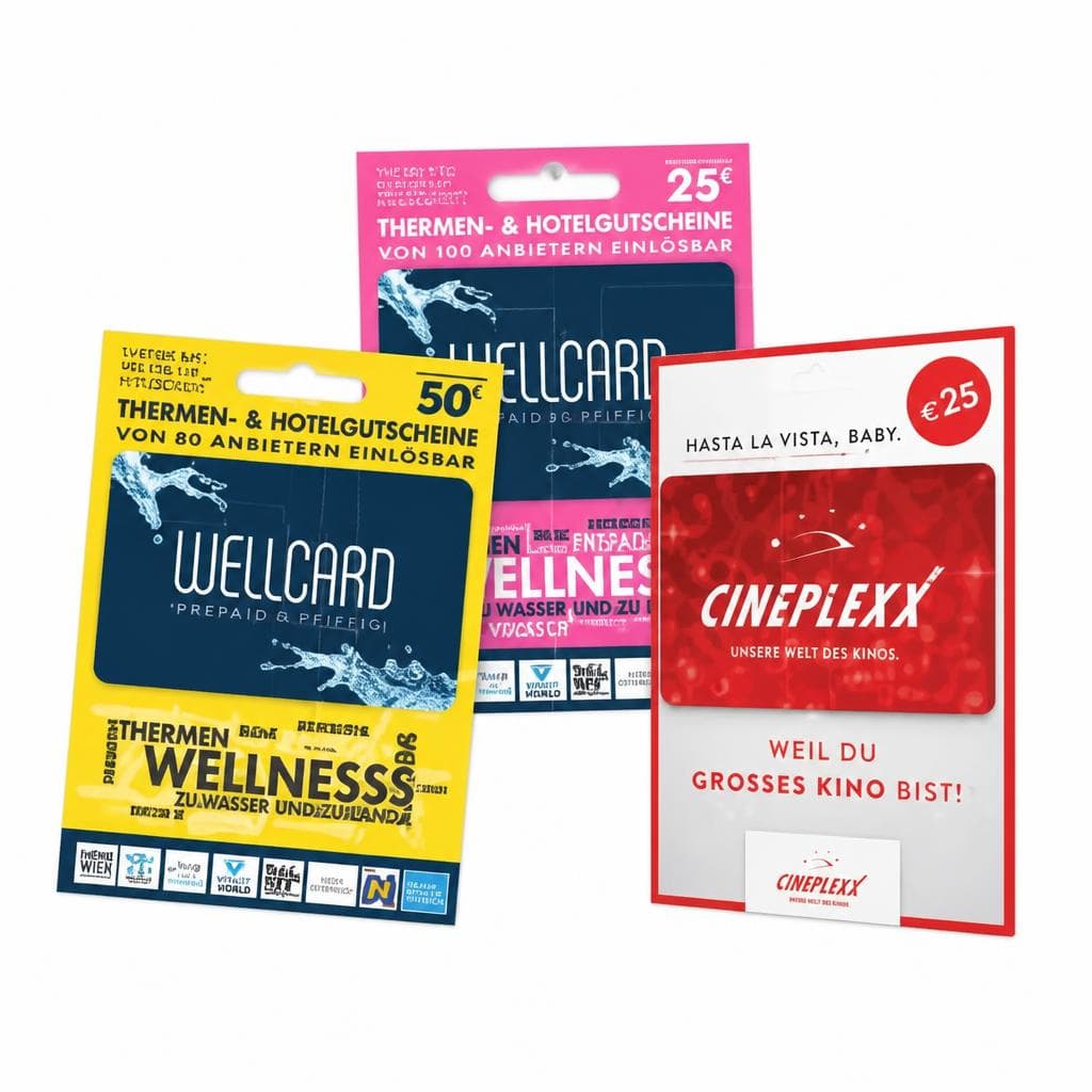 Wellcard & Cineplexx Gutschein Karten – Maximarkt