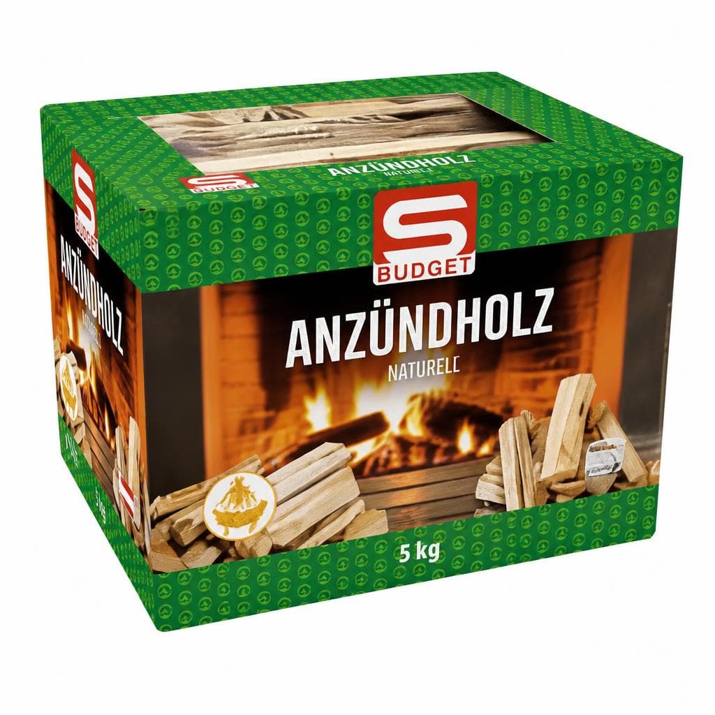 S-BUDGET Anzündholz, 5 kg – Interspar