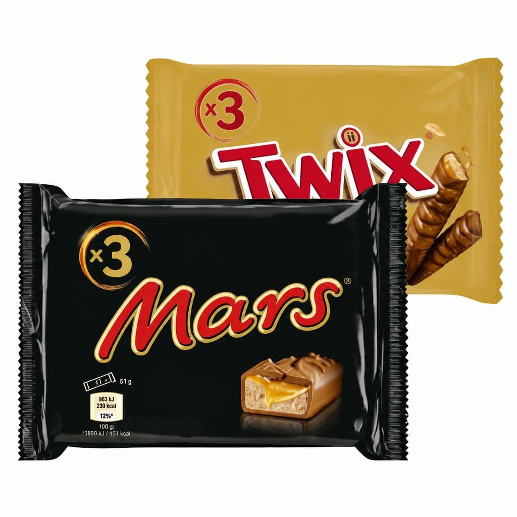 Mars, Snickers, Twix, 3 Stk. od. 4 Stk. – Billa