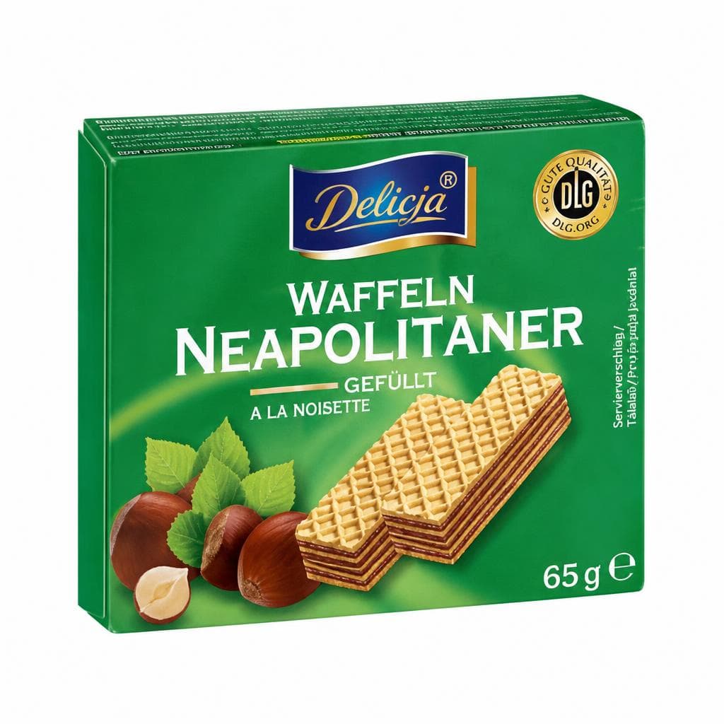 Waffeln gefüllt, 260 g Delicia – Norma