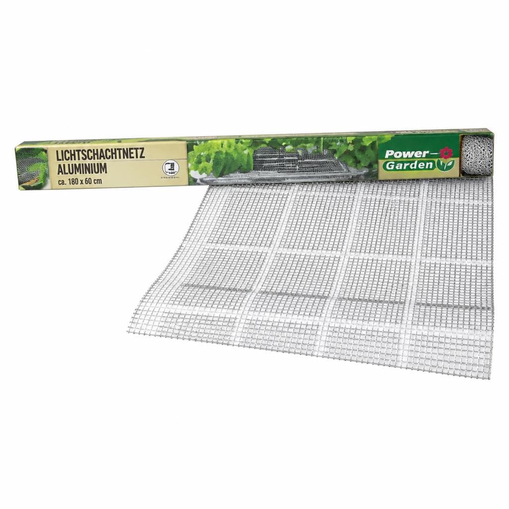 Aluminium-Lichtschachtnetz ca. 180 x 60 cm PowerTec Garden Angebot bei Norma