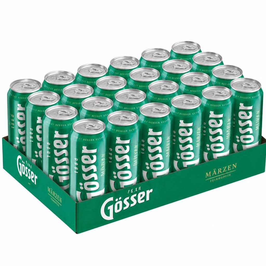 Gösser Märzen, Naturradler Zitrone oder Naturradler Zitrone 0.0 alkoholfrei, 0,5 Liter – Eurospar